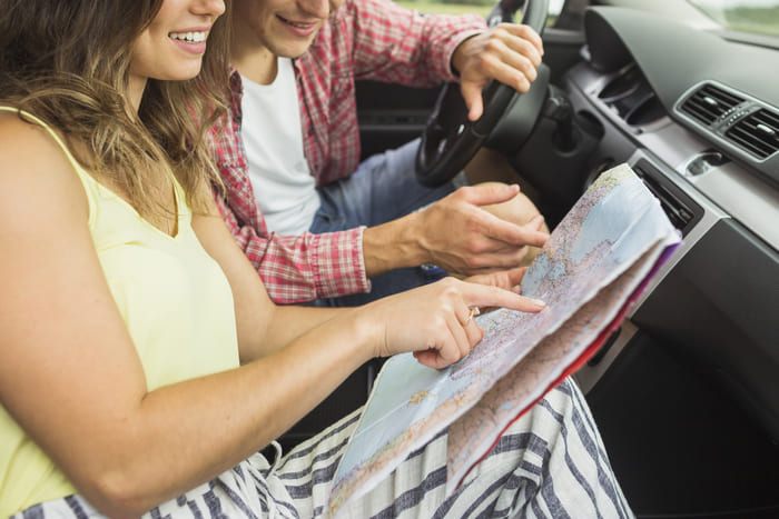 viajar al extranjero con un coche de renting